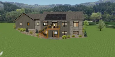 Net-Zero Energy Homes Retreat Series: The Cabin — Home Renovation & Remodeling Services project by Ssdbuild LLC