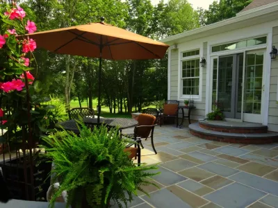 Petite Patio — Landscape Design project by Apple Tree Landscapes, Inc.