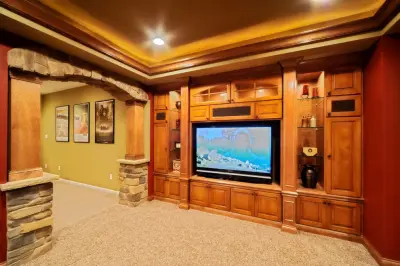 On Tap - Basement Completion by Liston Design Build