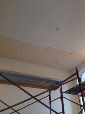 Interlocking ceiling design — Home Renovation & Remodeling Services project by Wiedemann Contracting