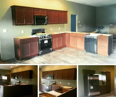 Miami County, KS Kitchen Cabinet Installation — Home Renovation & Remodeling Services project by CH Construction