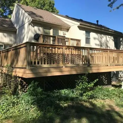 Johnson County, KS Deck Renovation — Home Renovation & Remodeling Services project by CH Construction