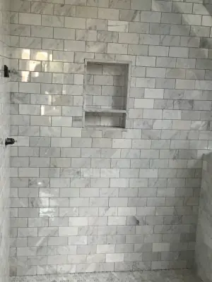 Bathroom Renovation with a Transitional Style — Home Renovation & Remodeling Services project by Preston Building & Remodeling