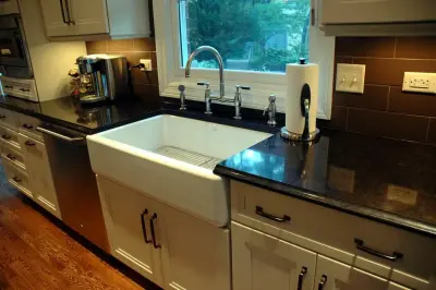 Lemont, IL Modern White Kitchen by Adam Hartig by Adam Hartig