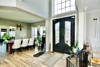 Contemporary Cashmere and Black Elegance — Home Renovation & Remodeling Services project by MSH Signature Home Improvements