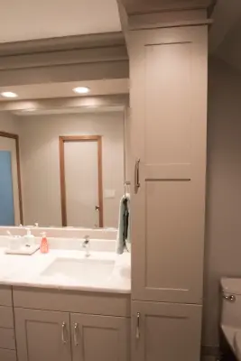 Urbandale Bathroom Renovation by Oakwood Builders Group