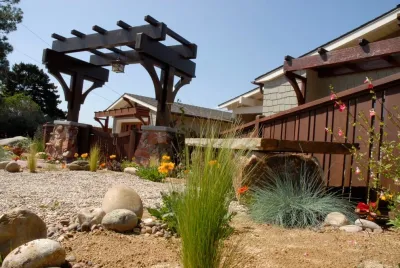 Craftsman Front Yard Meadow — Landscape Design project by Mooch Exterior Designs, Inc.