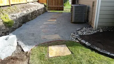 Water Feature and Paver Installation — Home Renovation & Remodeling Services project by Creative Effects Contractor LLC