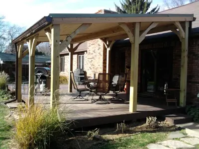 Timber deck roofing system — Home Renovation & Remodeling Services project by Robertson Residential Pro. LLC