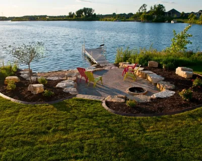 Shorefront Property — Landscape Design project by MT Carpenter Landscape Inc. in Blaine