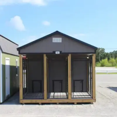 12x24 Canine Shelter — Home Renovation & Remodeling Services project by Bald Eagle Barns, LLC