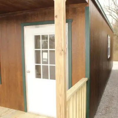 12x32 Cabin Available for Purchase in Cave City, AR — Home Renovation & Remodeling Services project by Bald Eagle Barns, LLC