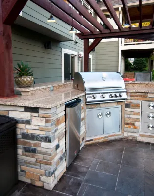Outdoor Kitchens by MT Carpenter Landscape Inc.