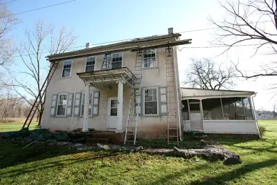 140-Year-Old Farmhouse Restoration, Interior and Exterior — Home Renovation & Remodeling Services project by J. Neville Construction