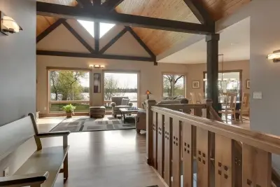 Lake Home Big Fish MN by Schnettler Benning Custom Builders