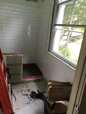 19th Century Schoolhouse Restroom — Home Renovation & Remodeling Services project by A&M Property Restoration