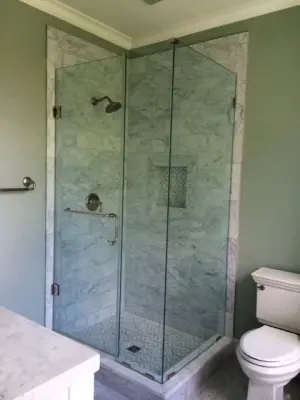 Renovation of Historic Downtown Savannah Bathroom by American Craftsman Renovations, Inc.