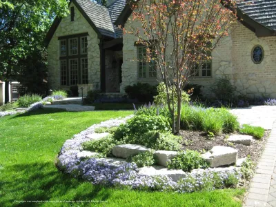 Oak St. Residence - Hinsdale, IL — Landscape Design project by Myers + Co. Landscape Architecture