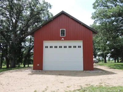 40 by 24 storage facility by Master Builders Of West Central Minnesota, Inc.