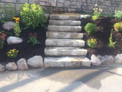 Adding Natural Curb Appeal — Landscape Design project by Native Landscapes Inc