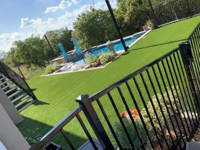 Artificial turf by Native Roots Landscape