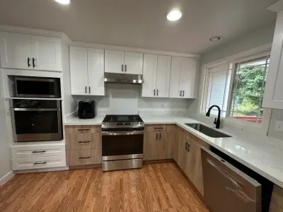 Contemporary Kitchen Renovation in Woodinville, WA — Home Renovation & Remodeling Services project by Nova Remodeling Inc