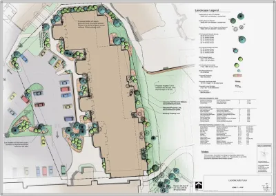 Landscape Design for Lions Square Lodge in Vail, CO by Neils Lunceford, Inc.