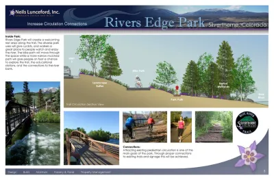 River's Edge Park Landscape Design in Silverthorne, CO — Landscape Design project by Neils Lunceford, Inc. in Silverthorne