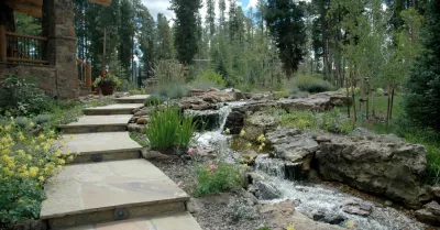 Design - Build Private Mountain Residence Landscape in Breckenridge, CO — Landscape Design project by Neils Lunceford, Inc. in Breckenridge