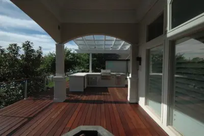 Beyond a Deck by Hurst Construction, Inc