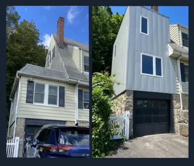 Overhead Garage Extension by Grain & Steel Contracting LLC
