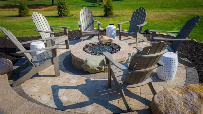 Grill and Chill in Zionsville — Landscape Design project by Oasis Outdoor Living & Landscapes