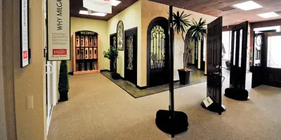 2,700 square foot showroom in Plano — Window Installation & Replacement project by Designer Door And Window