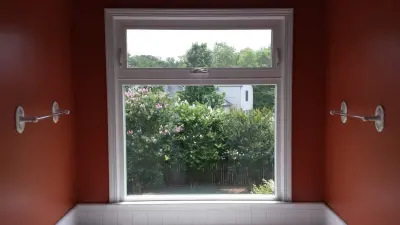 Restroom Window by Visionaire Windows
