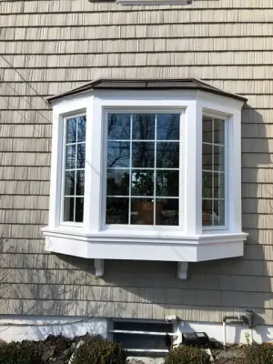 Copper Roof Bay — Window Installation & Replacement project by Windows By Toll