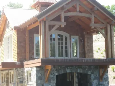 Traditional New England Boathouse — Window Installation & Replacement project by Woodbury Supply Company, Inc.