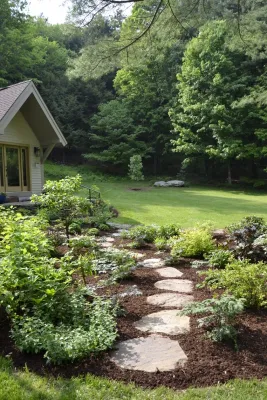 Alford Entrance Garden — Landscape Design project by Okerstrom Lang Ltd Landscape Architects