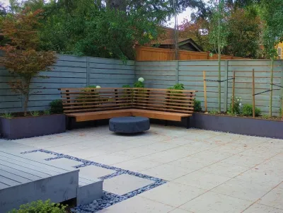 Modern Outdoor Living — Landscape Design project by Olander Garden Design
