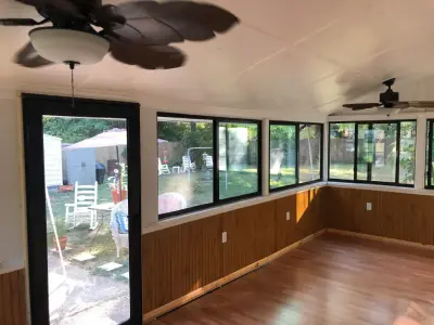 Sunroom makeover — Window Installation & Replacement project by C & D Home Solutions