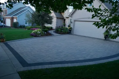 Geneva — Landscape Design project by Old World Brick Paving