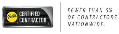 Certified Pella Authorized Contractor — Window Installation & Replacement project by Feazel Roofing Company