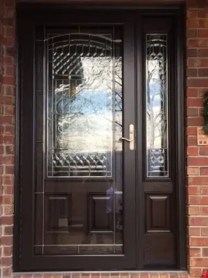 Personalized Decorative Entryway — Window Installation & Replacement project by Pinnacle Window & Siding