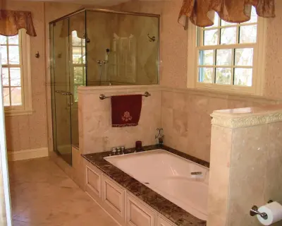 Restrooms — Window Installation & Replacement project by LaPelusa Home Improvement, Inc.