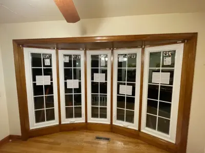 Replacement of Large Front Bay Window — Window Installation & Replacement project by Goverla Windows And Doors
