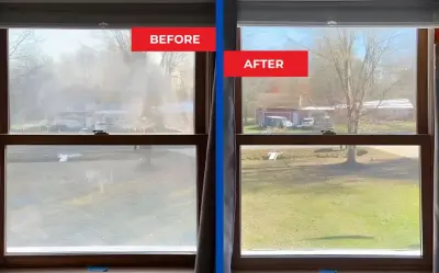 Misty Window Glass Replacement — Window Installation & Replacement project by Cleveland Windows