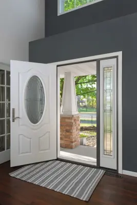 Composite Front Doors — Window Installation & Replacement project by Renewal By Andersen Of Boise