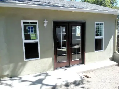 Fiberglass French Doors and Windows - September 2013 — Window Installation & Replacement project by ClearChoice Windows And Doors Inc.