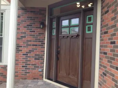 Main Entrance Doors — Window Installation & Replacement project by Olson Windows & Siding