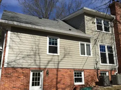 Frontenac, MO - LP SmartSide Siding, Vinyl Window Replacement, and Fiberglass Door Installation — Window Installation & Replacement project by Clearview Windows And Siding