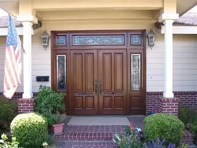 Classic Double Door Entrance — Window Installation & Replacement project by Doors, Etc.